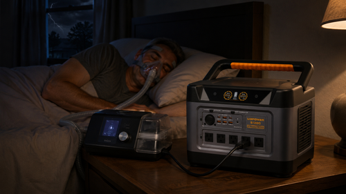 Sleep Apnea Equipment Backup Power