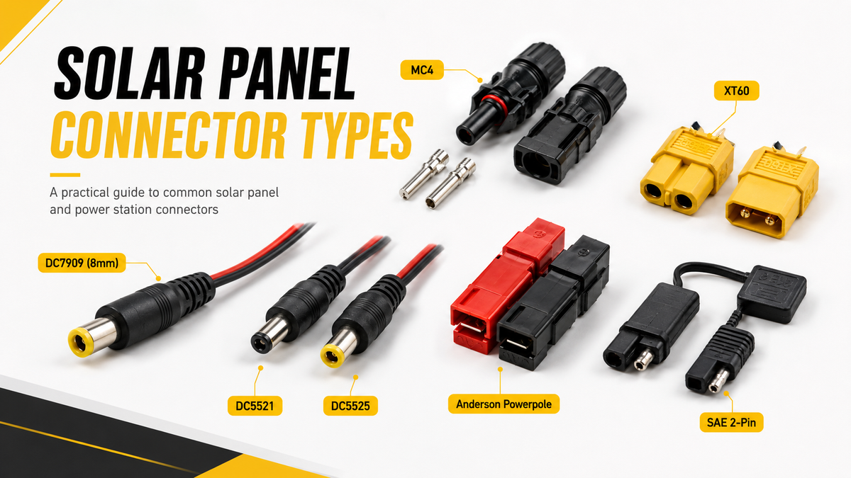 Solar Panel Connector Types
