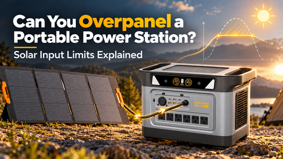 Solar Power Limits at Sunset