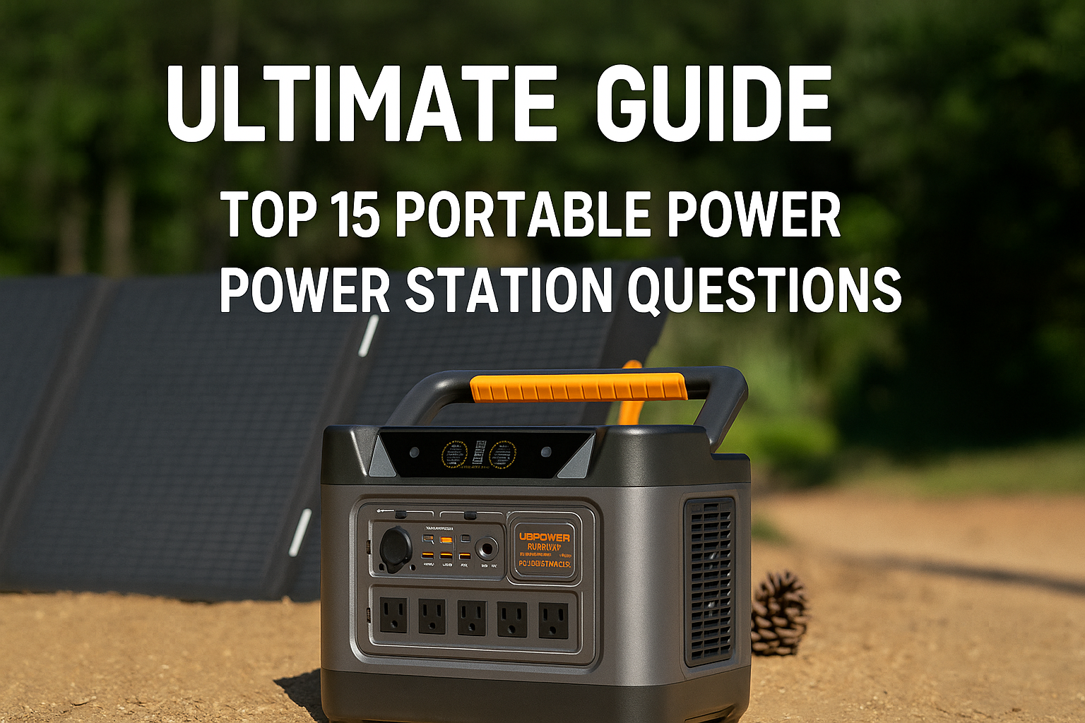 Top 15 Questions About Portable Power Stations – Answered