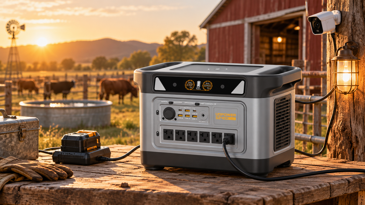 UDPOWER S2400 Ranch Power Station