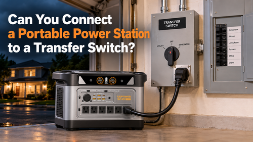 UDPOWER S2400 Transfer Switch Setup