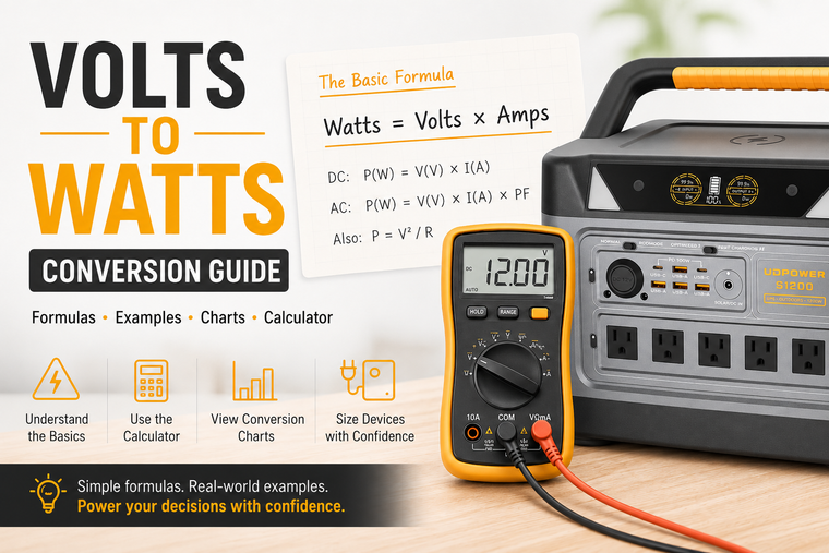 Volts to Watts Conversion