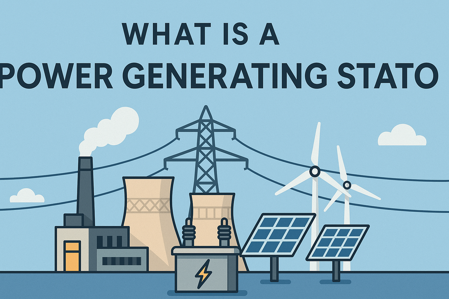 What Is a Power Generating Station? Definition, Types, How It Works ...