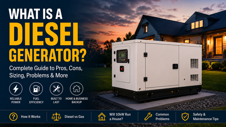What Is a Diesel Generator? A Practical Home Backup Guide