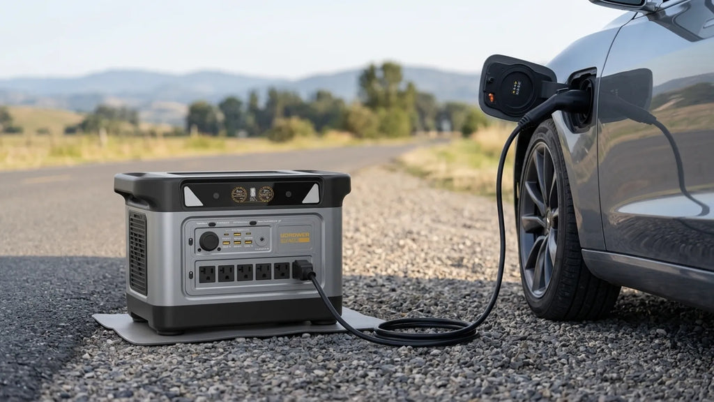Can a Portable Power Station Charge an EV? What to Know First  UDPOWER