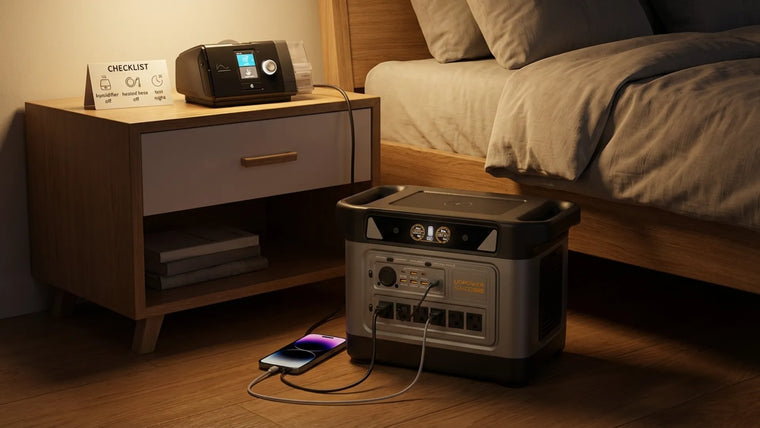 CPAP Battery Backup During a Power Outage: Setup, Humidifier Tips, and Runtime Planning