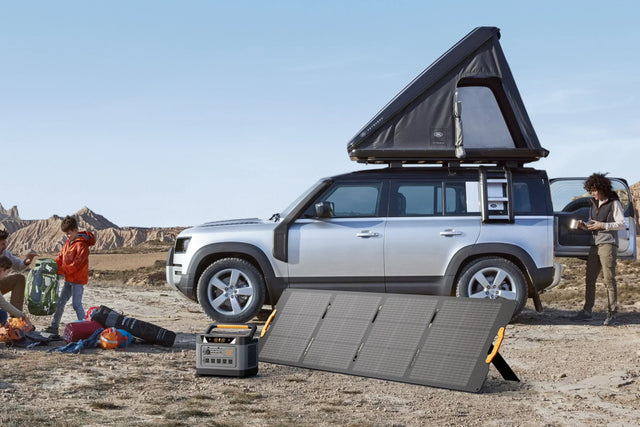 Charge a Portable Power Station with a Solar Panel