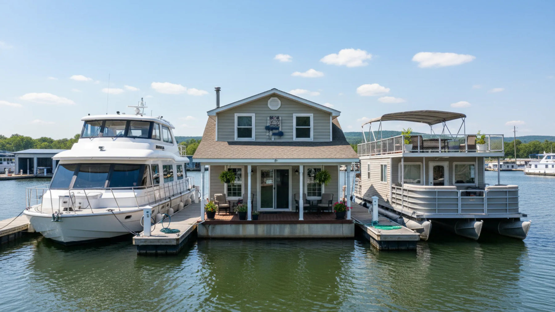 Houseboat Types, Utilities, and Layout: A Guide for Beginners and Optimization
