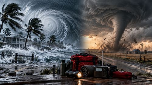 hurricane vs tornado