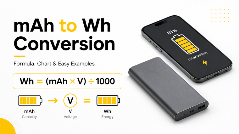 mAh to Wh Conversion