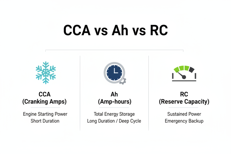 How to Convert CCA (Cold Cranking Amps) to Ah (Ampere-Hours)
