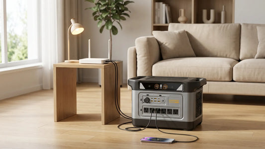What are the disadvantages of a portable power station?