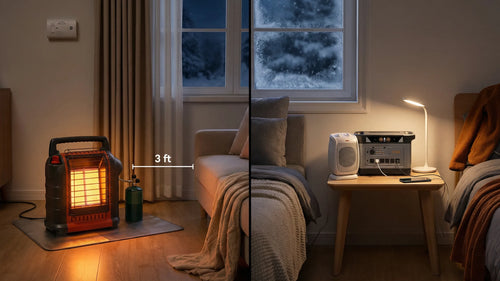 Propane Heater vs Battery-Powered Heater: What Actually Works (and What’s Safer)