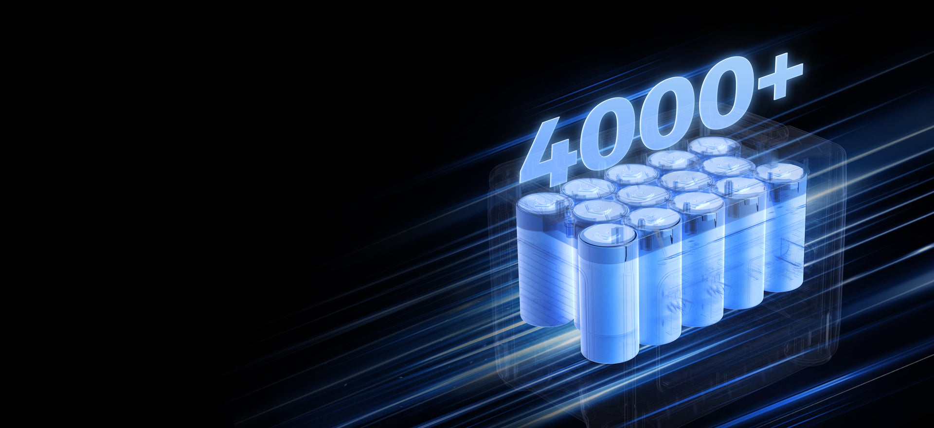 Portable power station 1000W with LiFePO4 battery cell, 4000+ Cycle Life