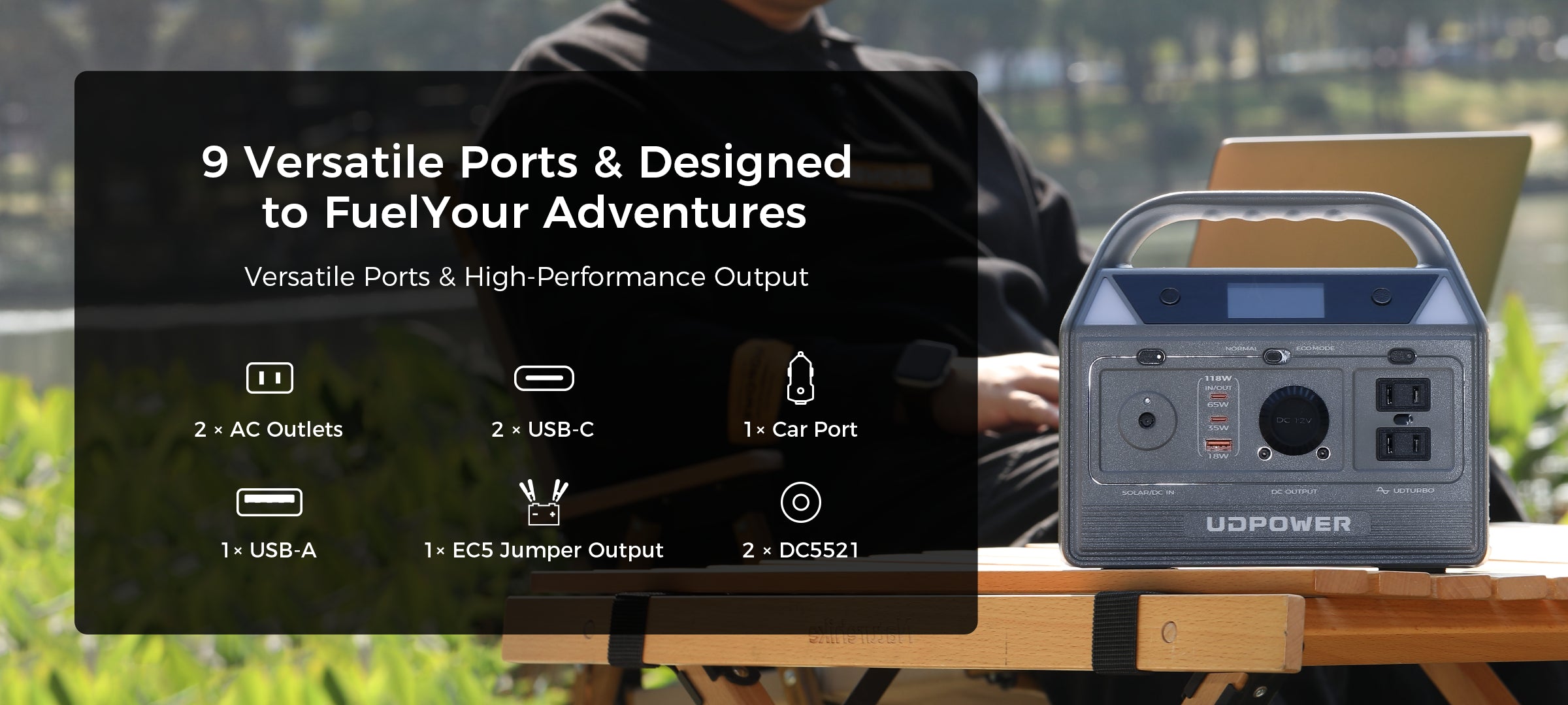 9 Versatile Outputs for All Devices