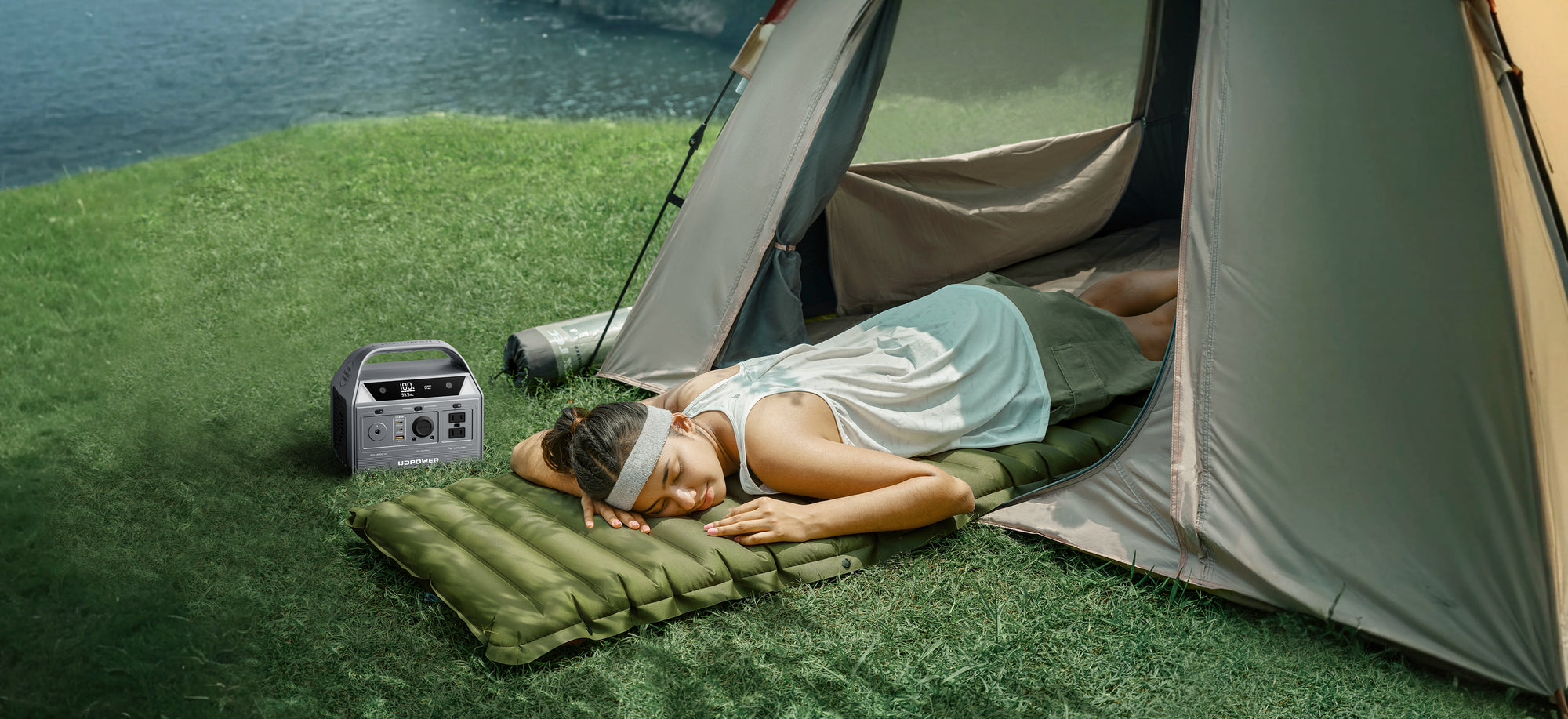 Ultra Quiet for Camping and Indoors<45dB