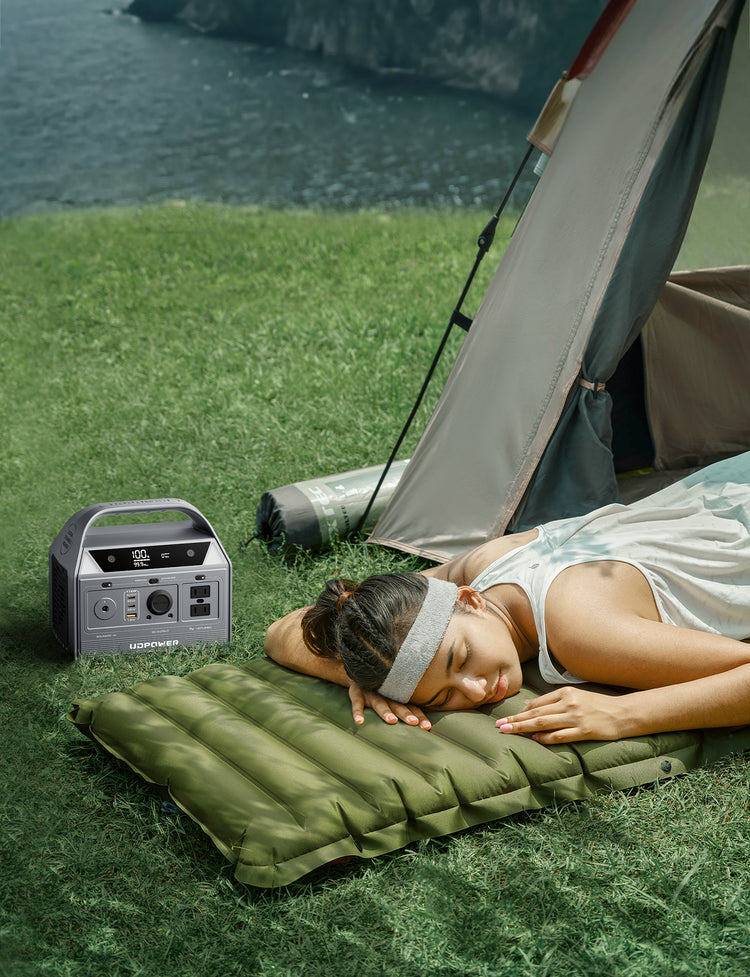 Ultra Quiet for Camping and Indoors <45dB