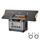 1200W solar generator with 120W solar panel