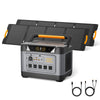 1200W solar generator with 240W solar panel