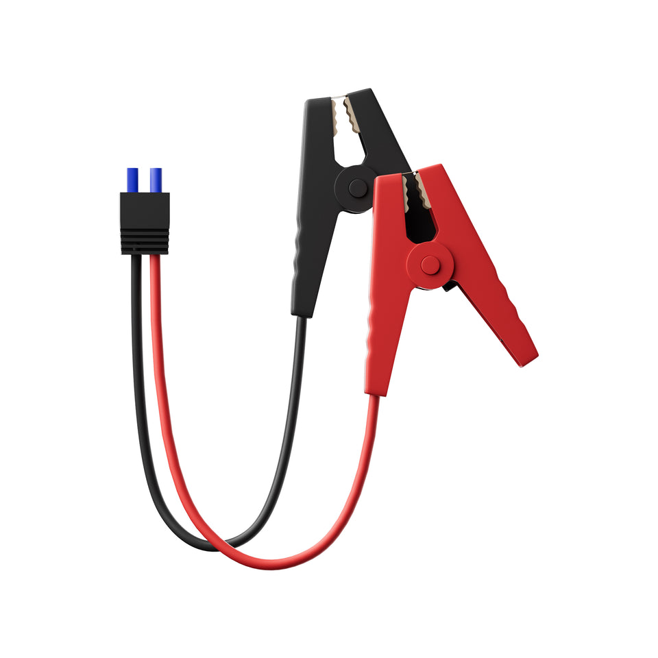12V Car Battery Jump Cable for C400 with Alligator Clamps & EC5 Plug