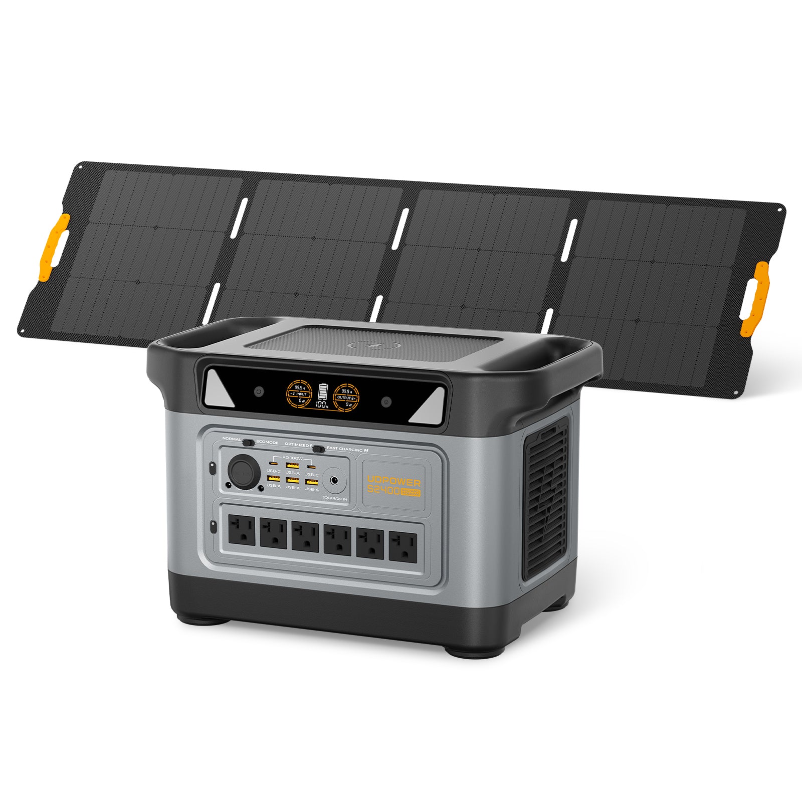 2000W solar generator with 210W solar panel