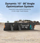 210W Portable Foldable Solar Panel for Camping, RV, Home Use