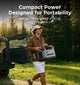 40.8lbs portable power station 2000Wh