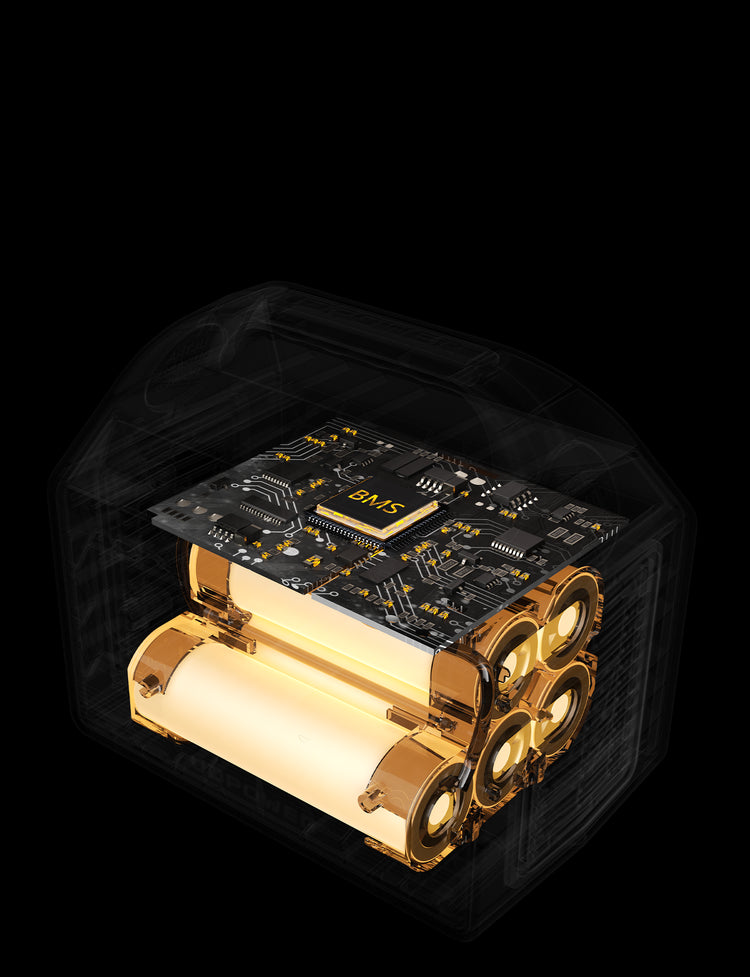 400W portable power station with AI BMS