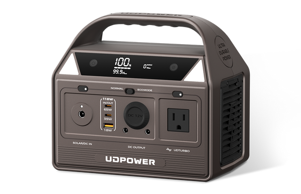 UDPOWER C200 Portable Power Station, 200W Pure Sine Wave
