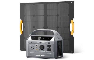 UDPOWER C400 + 120W Solar Panel *1