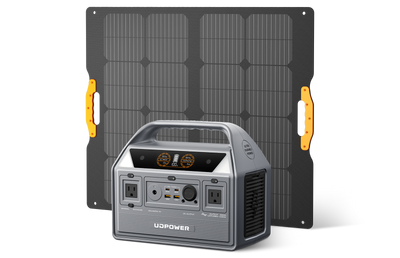 UDPOWER C600 Grey + 120W Solar Panel *1