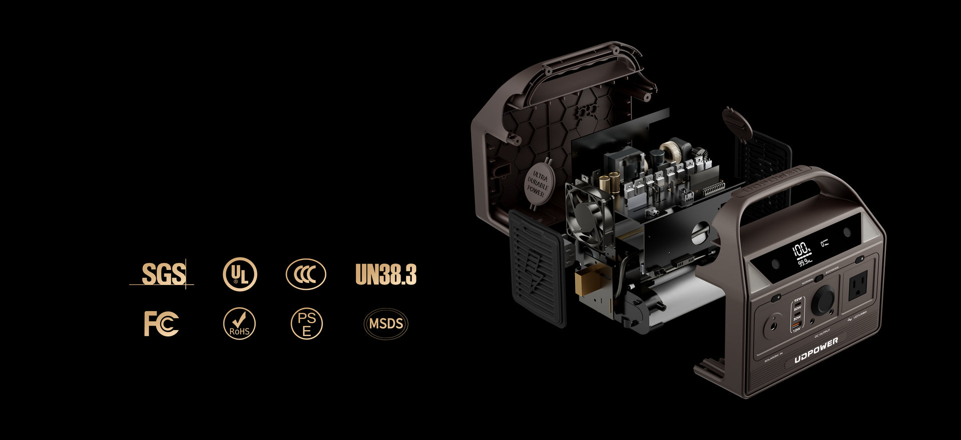 Certified Safe Power Station