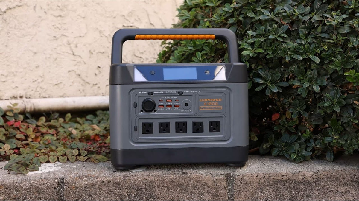 UDPOWER S1200 Portable Power Station Unboxing I Review I Charging test
