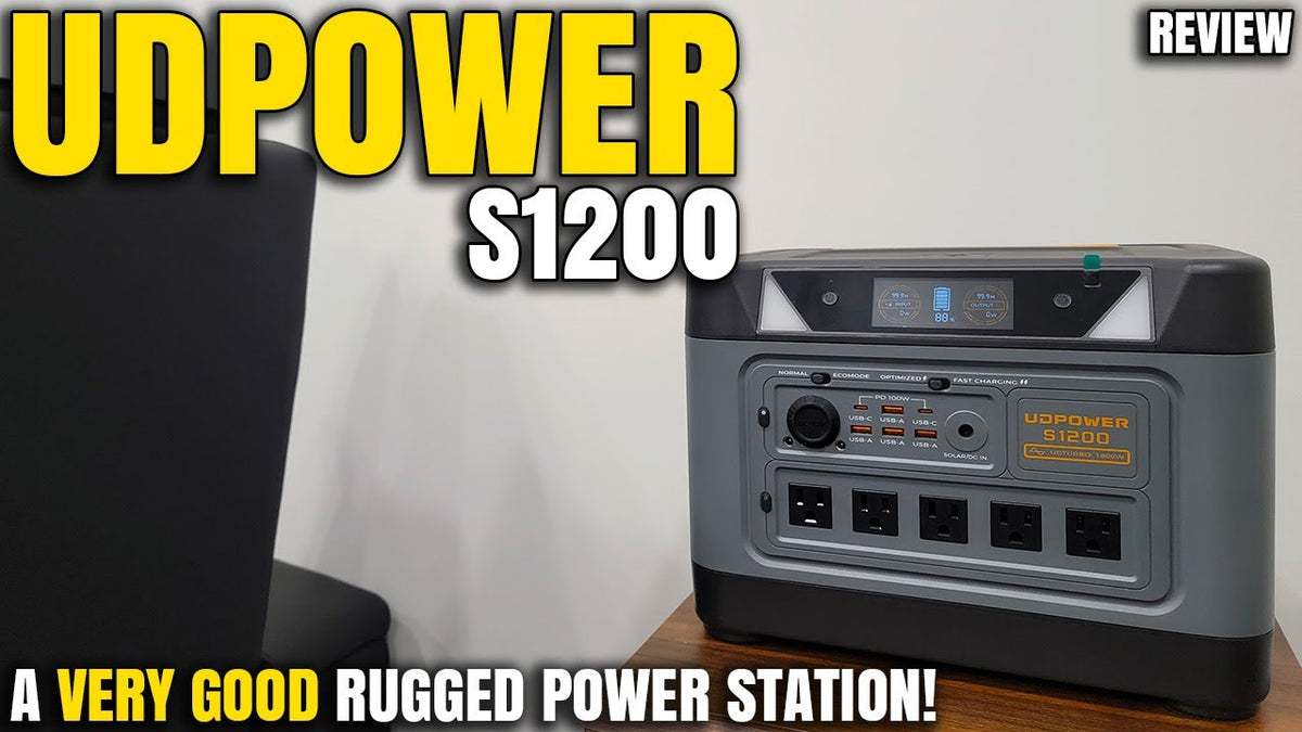 This Power Station Is Built To Last! | UDPower S1200 Portable Power Station