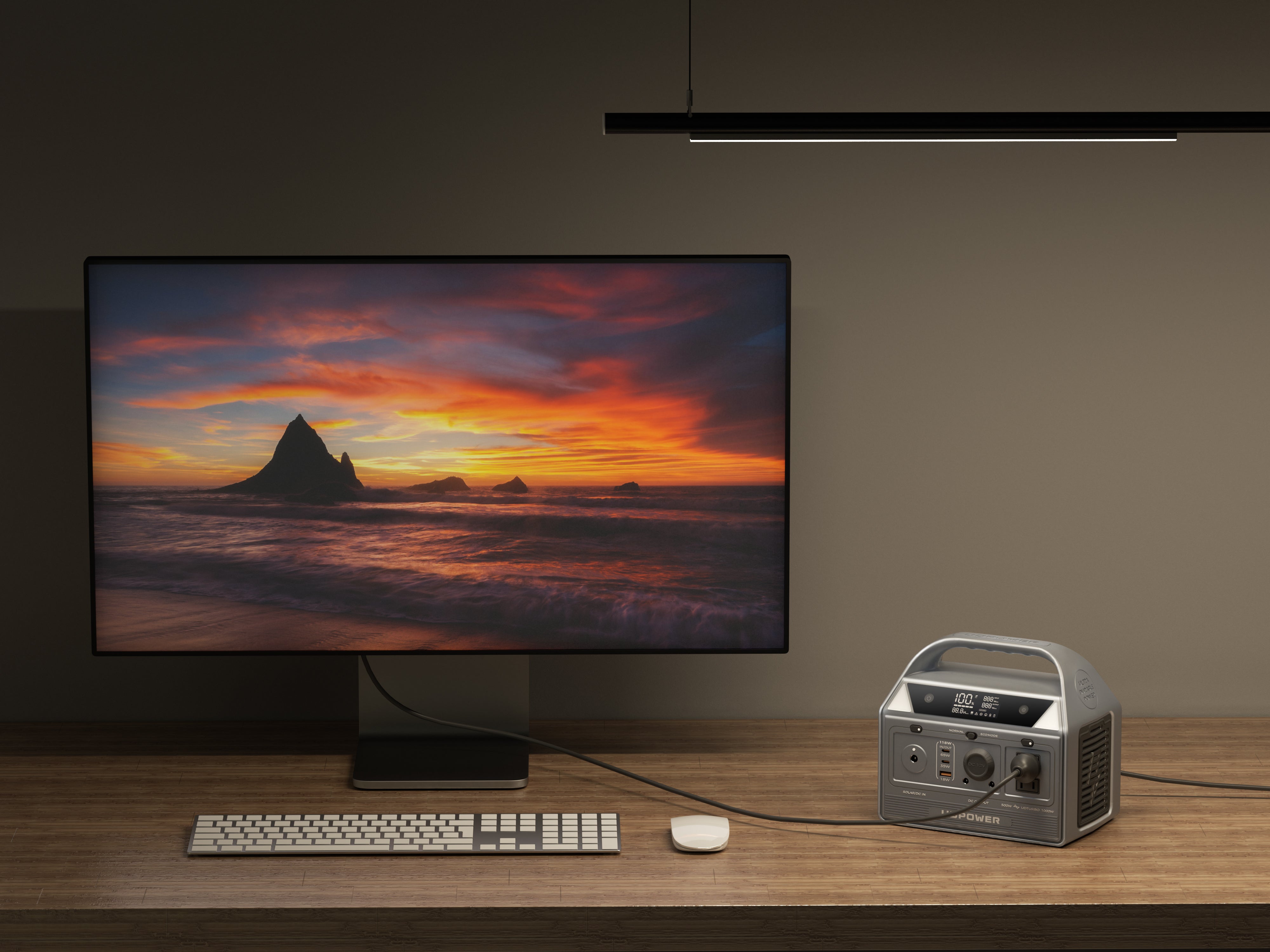 portable power station for home power