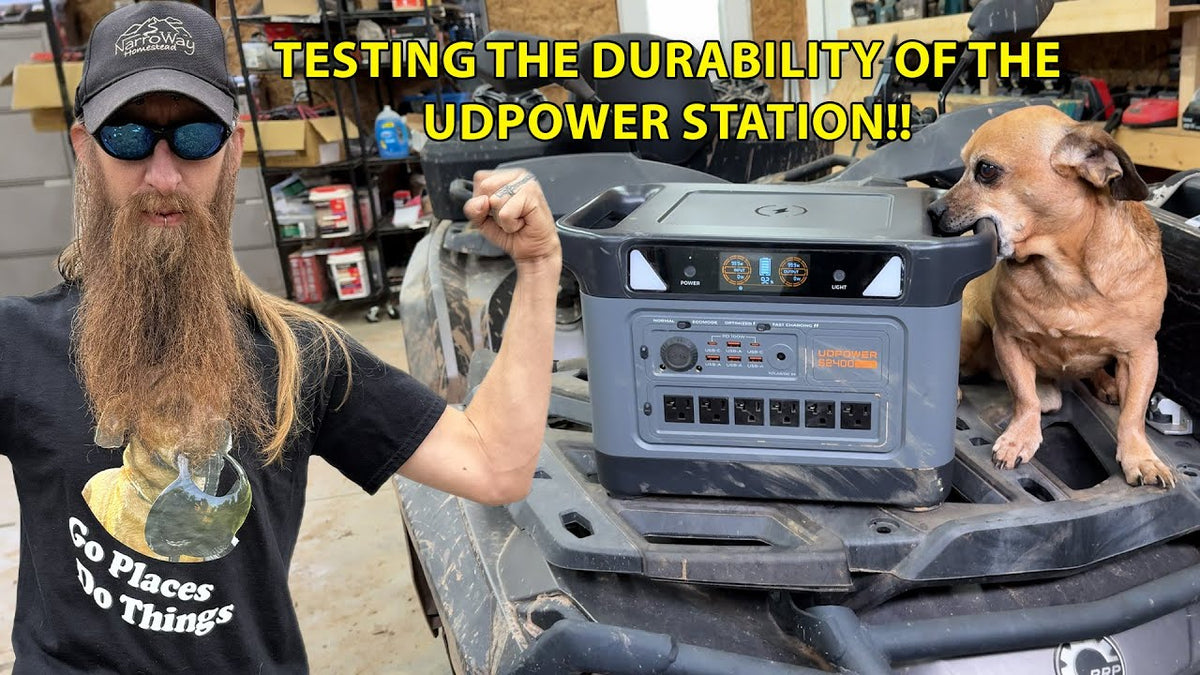 The UDPOWER station takes a lickin' and keeps on tickin'