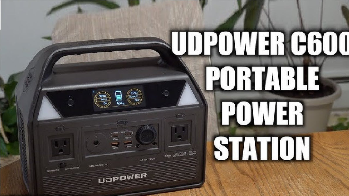 UDPOWER C600 Portable Power Station