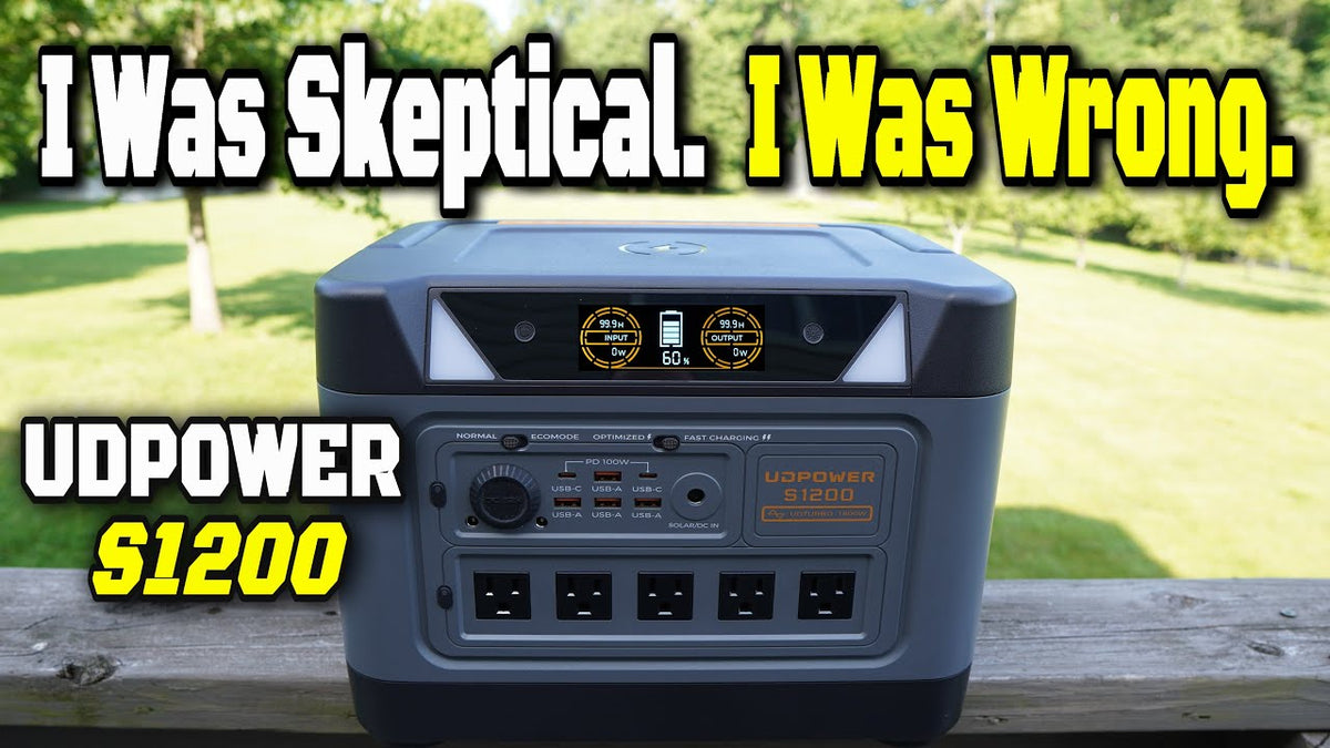 UDPOWER S1200: I Did NOT Expect this Power Station to be THIS Good