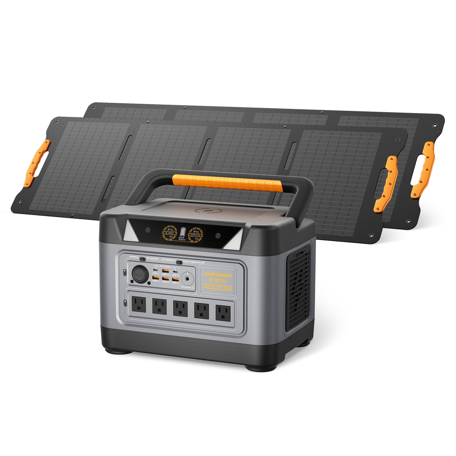 S1200 with 240W solar panel