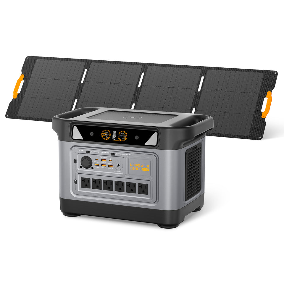 S2400 with 210W solar panel