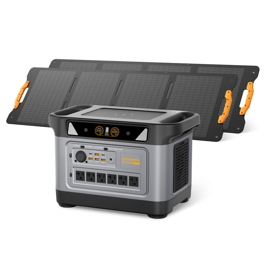 S2400 + 2*120W Solar Panel