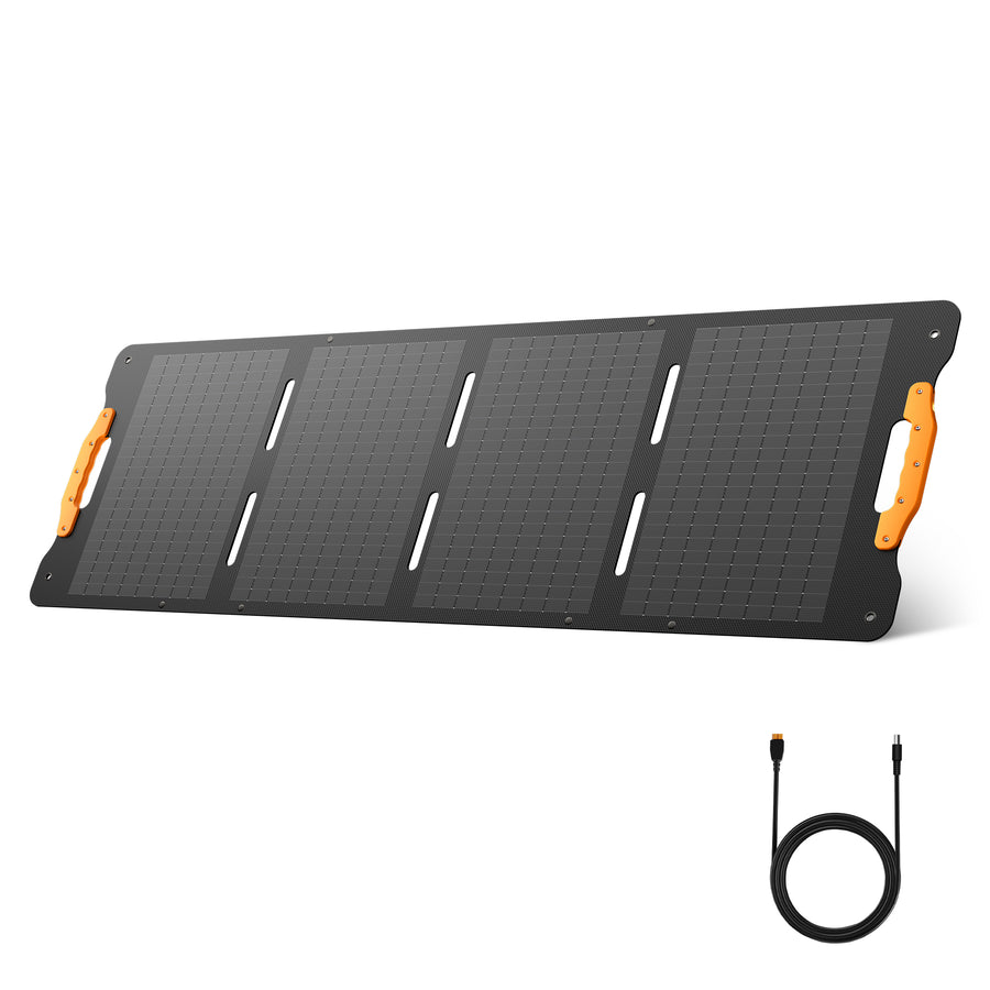 UDPOWER 120W portable solar panel for camping RV and solar charging