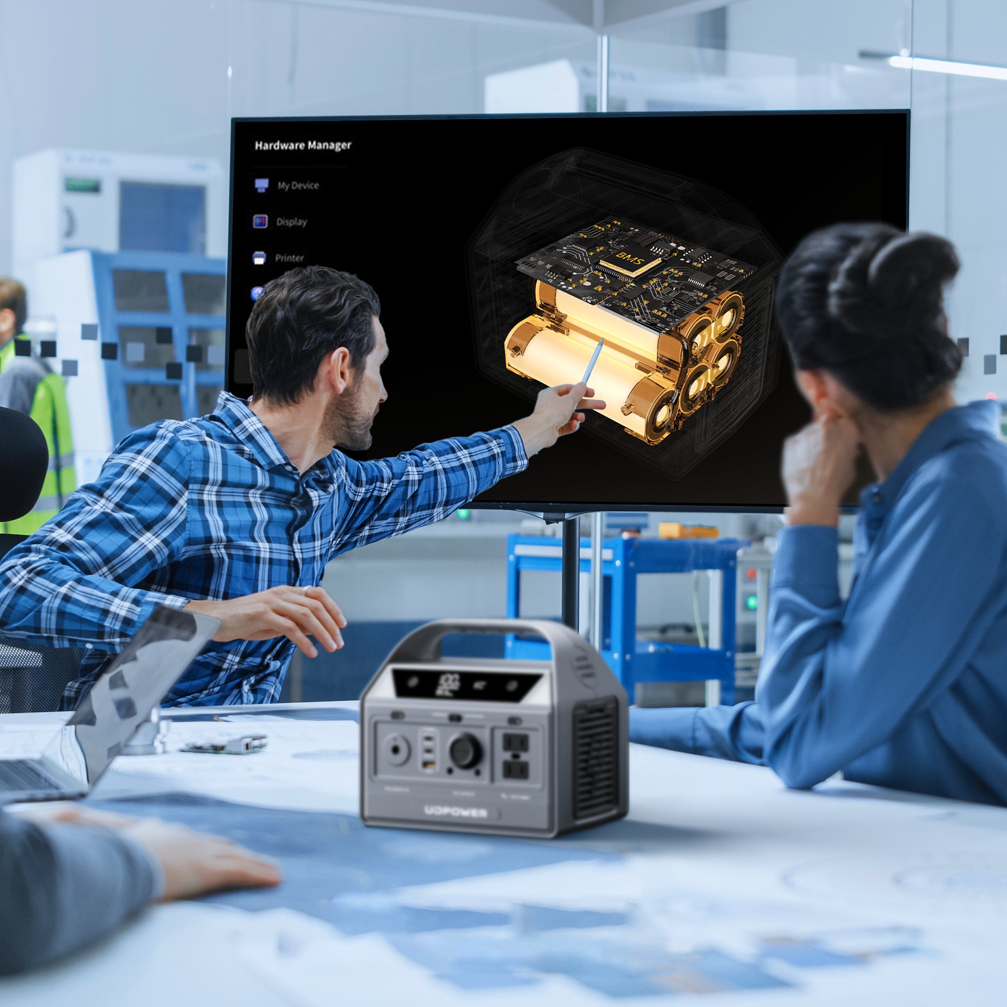 UDPOWER team workshop and early prototypes