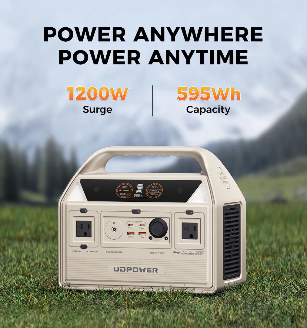 UDPOWER C600 Portable Power Station