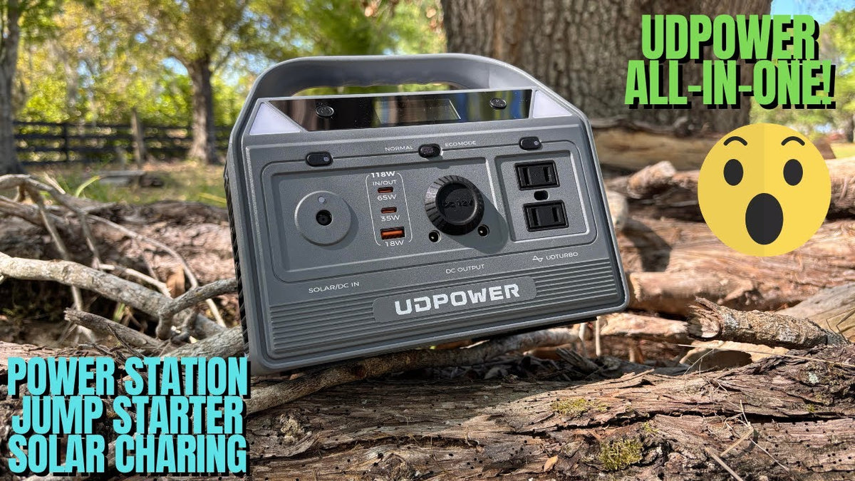 UDPOWER C400 Power Station All-in-One Review | IT DOES IT ALL!