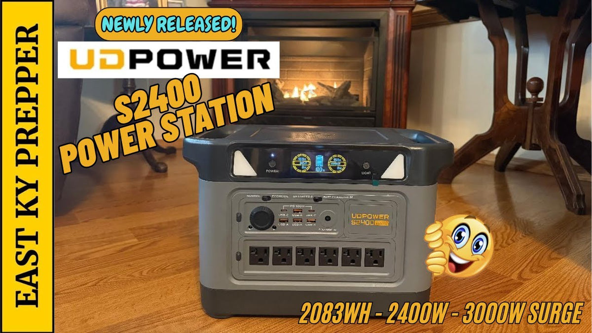  "The Newly Released" UDPOWER (S2400) PORTABLE POWER STATION