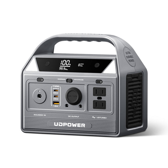 UDPOWER C400 portable power station for camping and outdoor trips