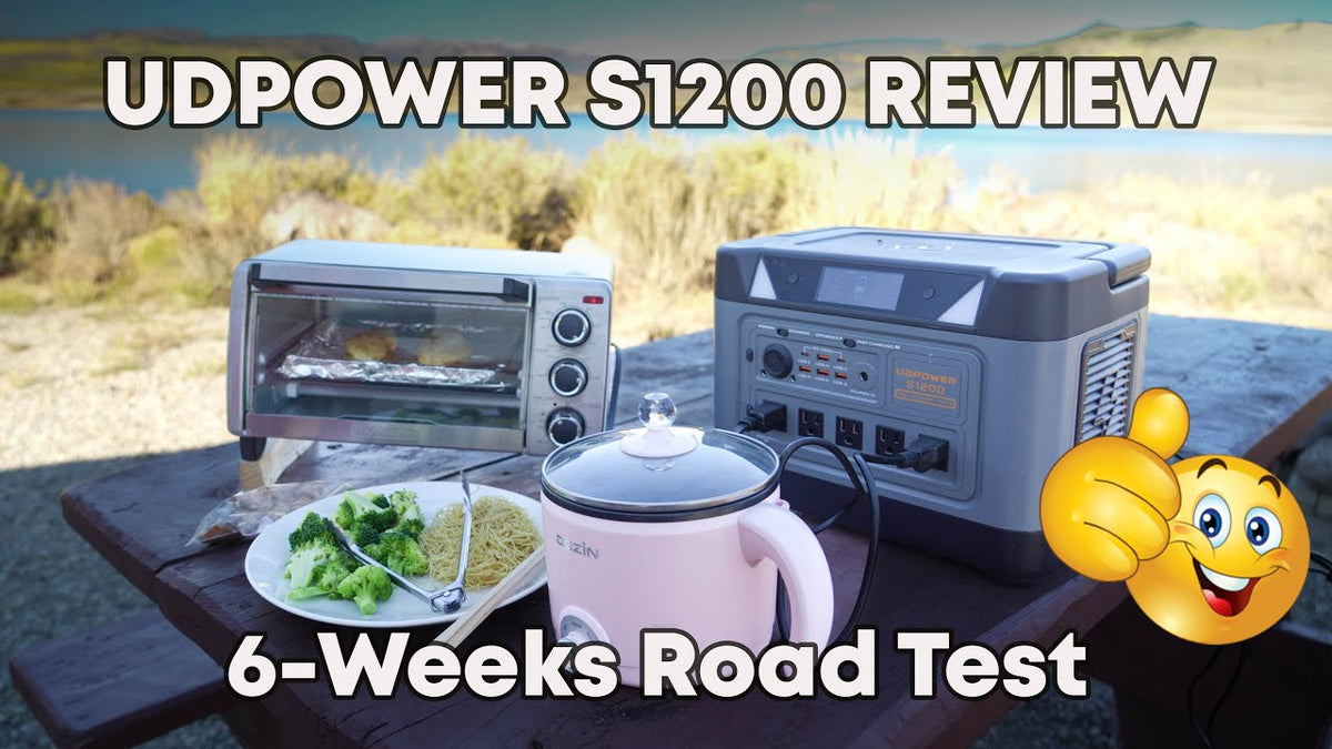 UDPOWER S1200 Review: Is This The Perfect Portable Power Station for Camping? (6,000 Mile Test!)